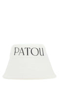 Patou FASCIA Canvas Bucket Hat — White