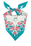 Pinko Swing Triangolo Scarf — Turquoise