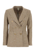 Max Mara Targa Blazer — Beige