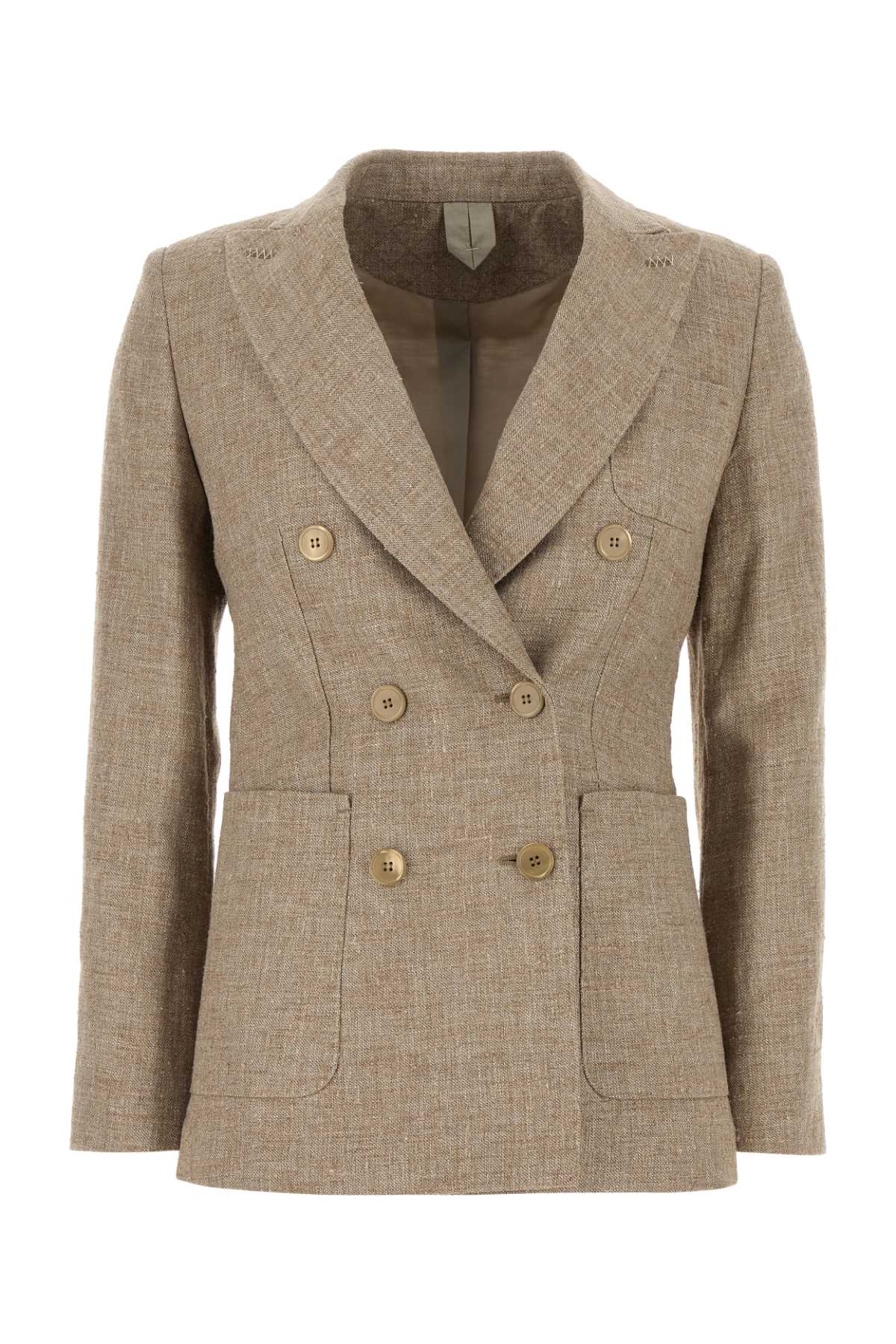 Max Mara Targa Blazer — Beige