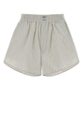 MM6 Maison Margiela Pockets Bermuda Shorts — White