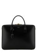 Saint Laurent Sac de Jour Top Handle Bag — Black