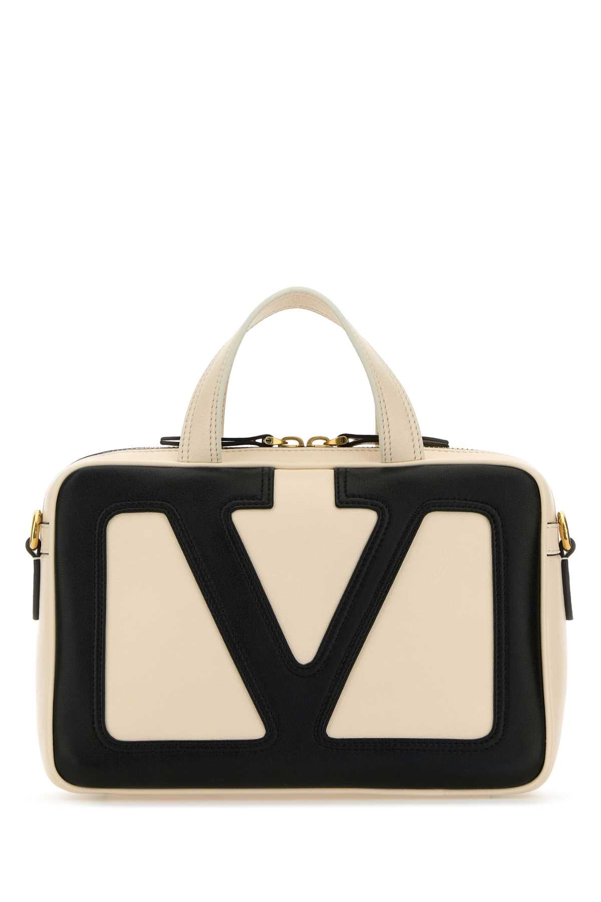 Valentino Garavani Tote Top Handle Bag — White