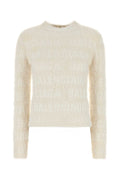 Balenciaga Fitted Sweater — White