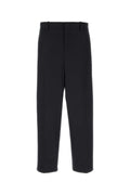 Jil Sander Cotton Trousers — Black