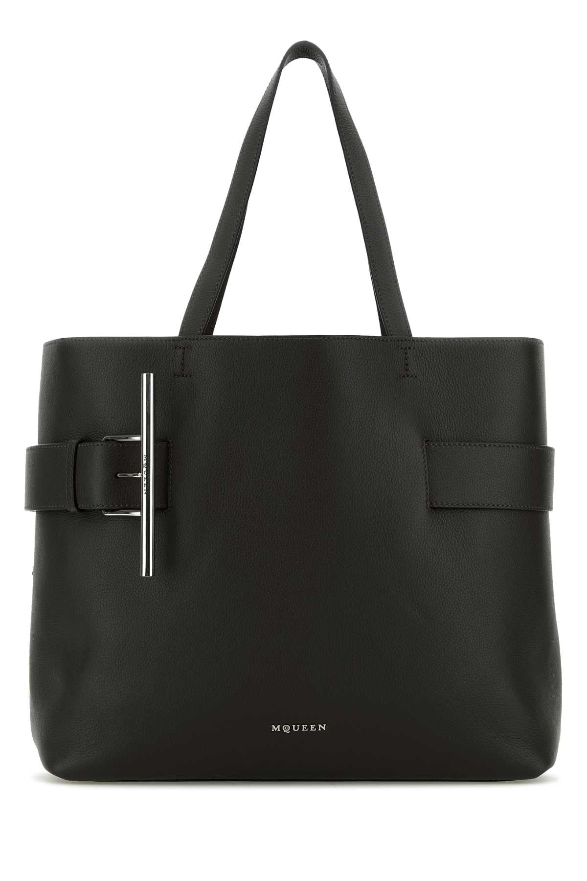 Alexander McQueen Sling Shopper Tote Bag — Black
