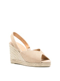 Castaner Brisa Wedge Sandal — Beige