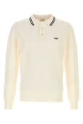 Autry Wool Polo Shirt — Cream