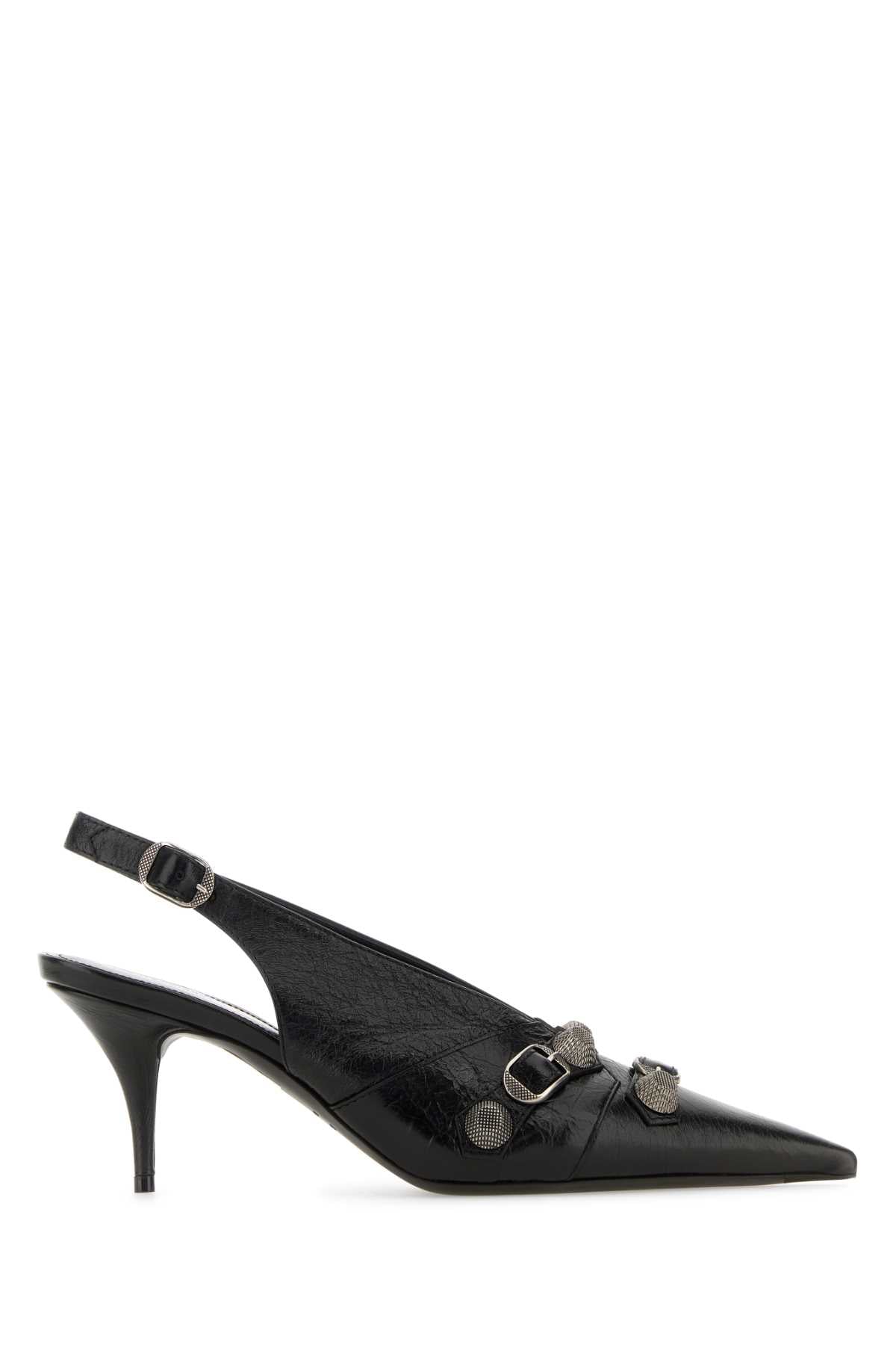 Balenciaga Cagole Heel — Black