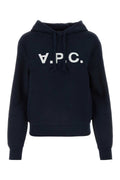 Sudadera con capucha estándar A.P.C. — Azul marino