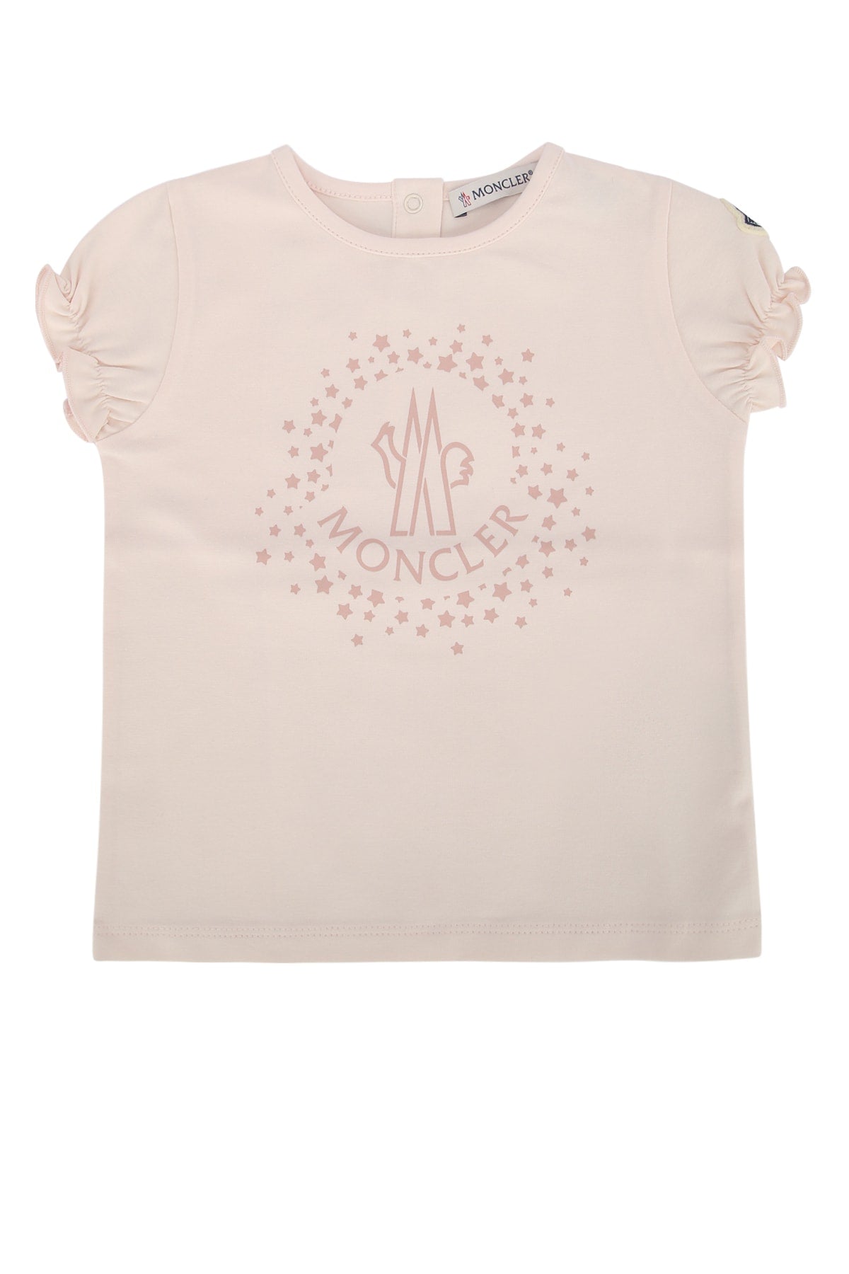 Moncler Jr Baby T-Shirt — Beige