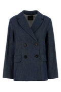 S Maxmara Blazer — Navy