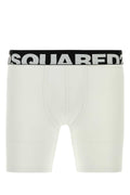 Dsquared2 Stretch Cotton Boxer Shorts — White