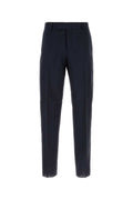 Fendi Wool Trousers — Navy