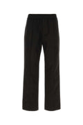 Valentino Garavani Stretch Cotton Trousers — Black