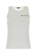 Balenciaga Tank Tank Top — White
