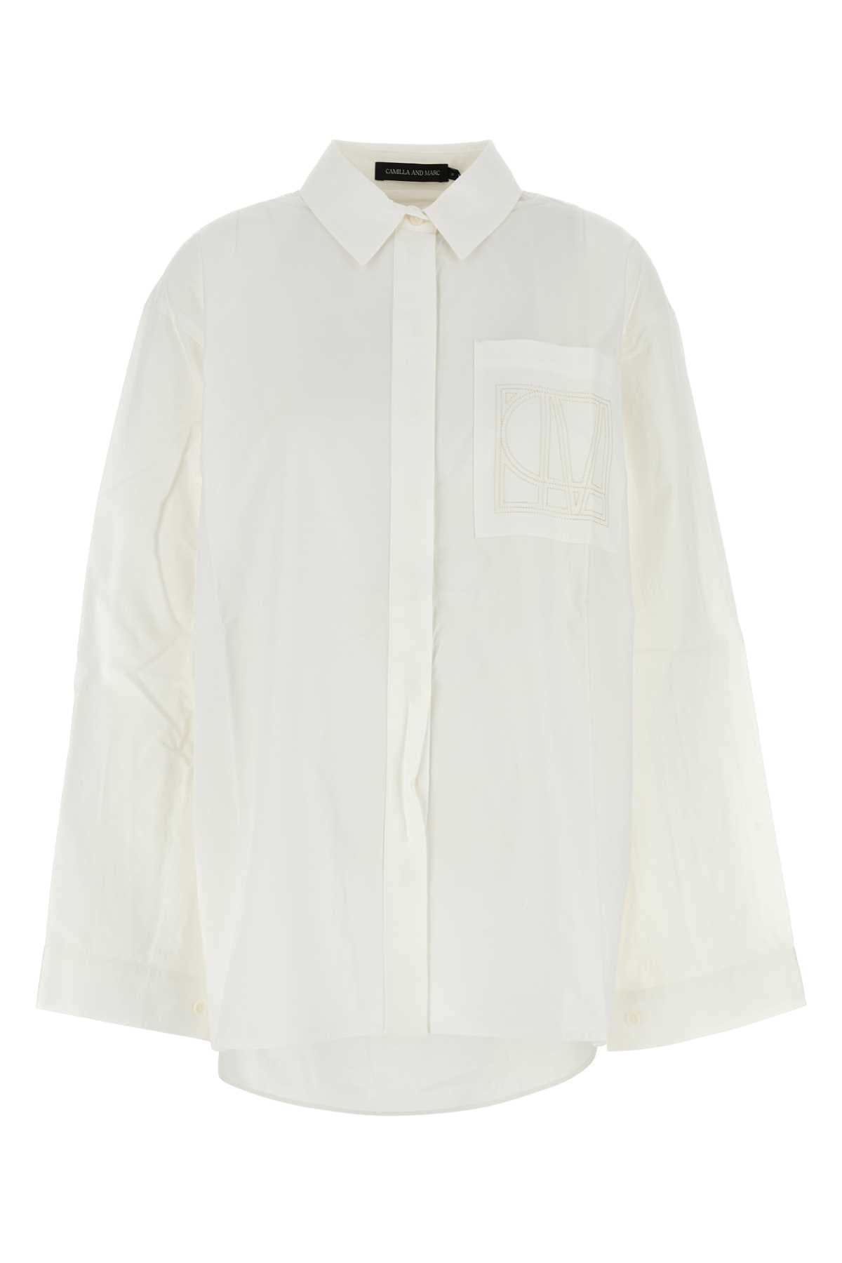 Camilla And Marc Shirt Shirt — White