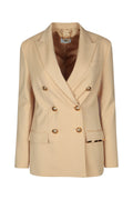 Elisabetta Franchi Doppio Blazer — Beige
