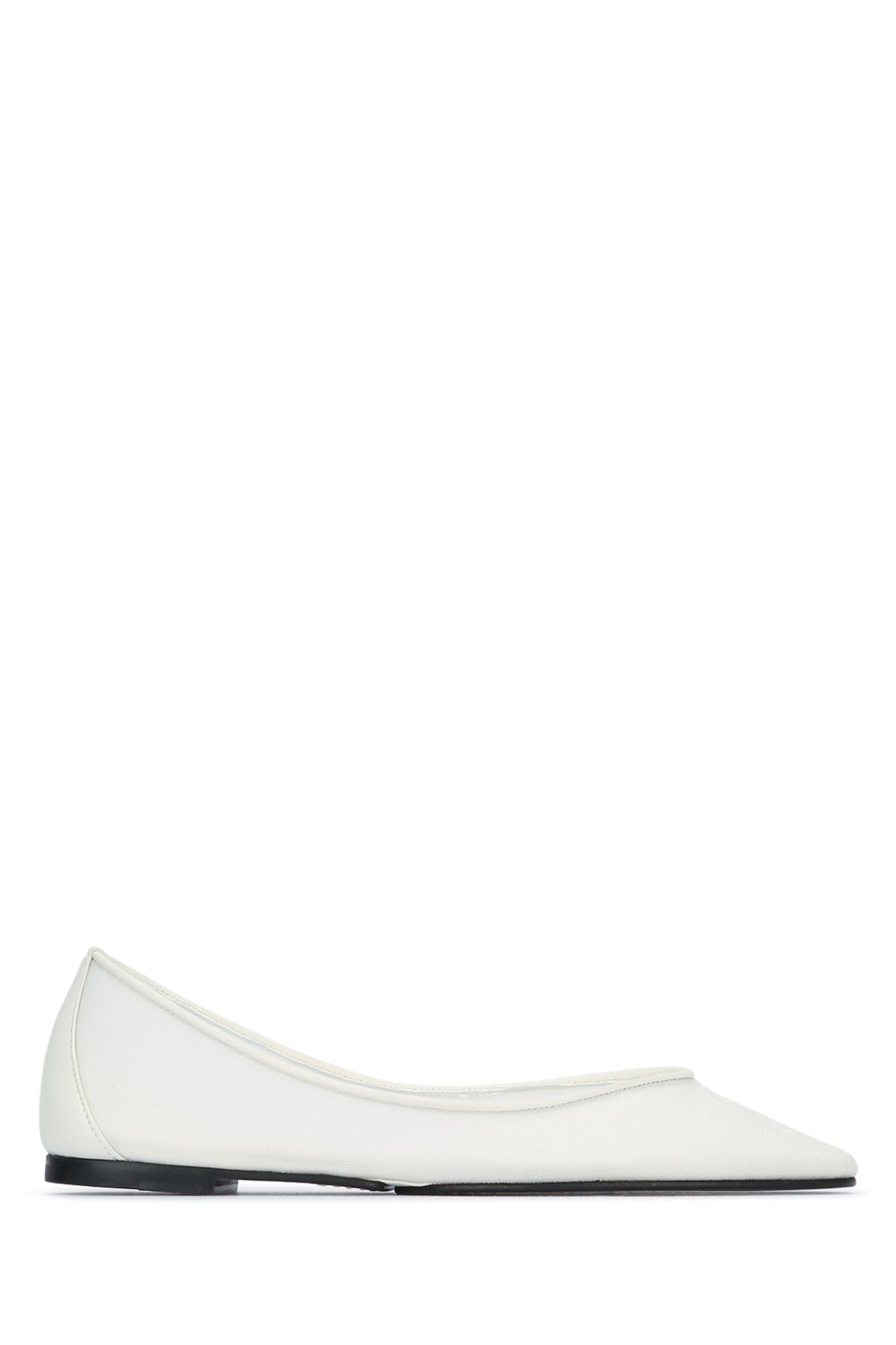 Jacquemus Les Ballerines Ovalo Ballet Flat — White