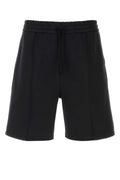 Valentino Garavani Bottom Bermuda Shorts — Black