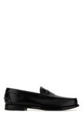 Prada Spazzolato Loafer — Black