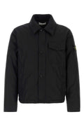 Stone Island Polyester Blend Down Down Jacket — Black