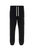Autry Cotton Joggers — Black