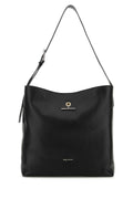 Alexander McQueen Calf Leather Shoulder Bag — Black