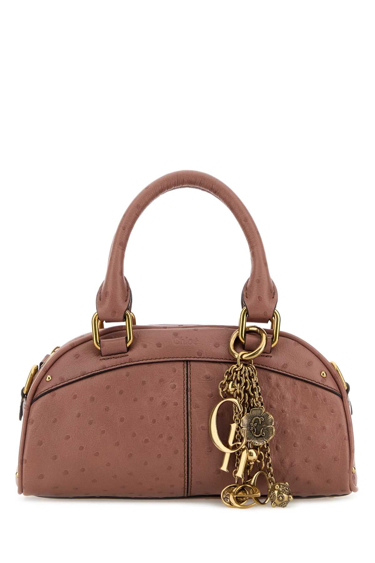 Chloé Bowling Shoulder Bag — Brown