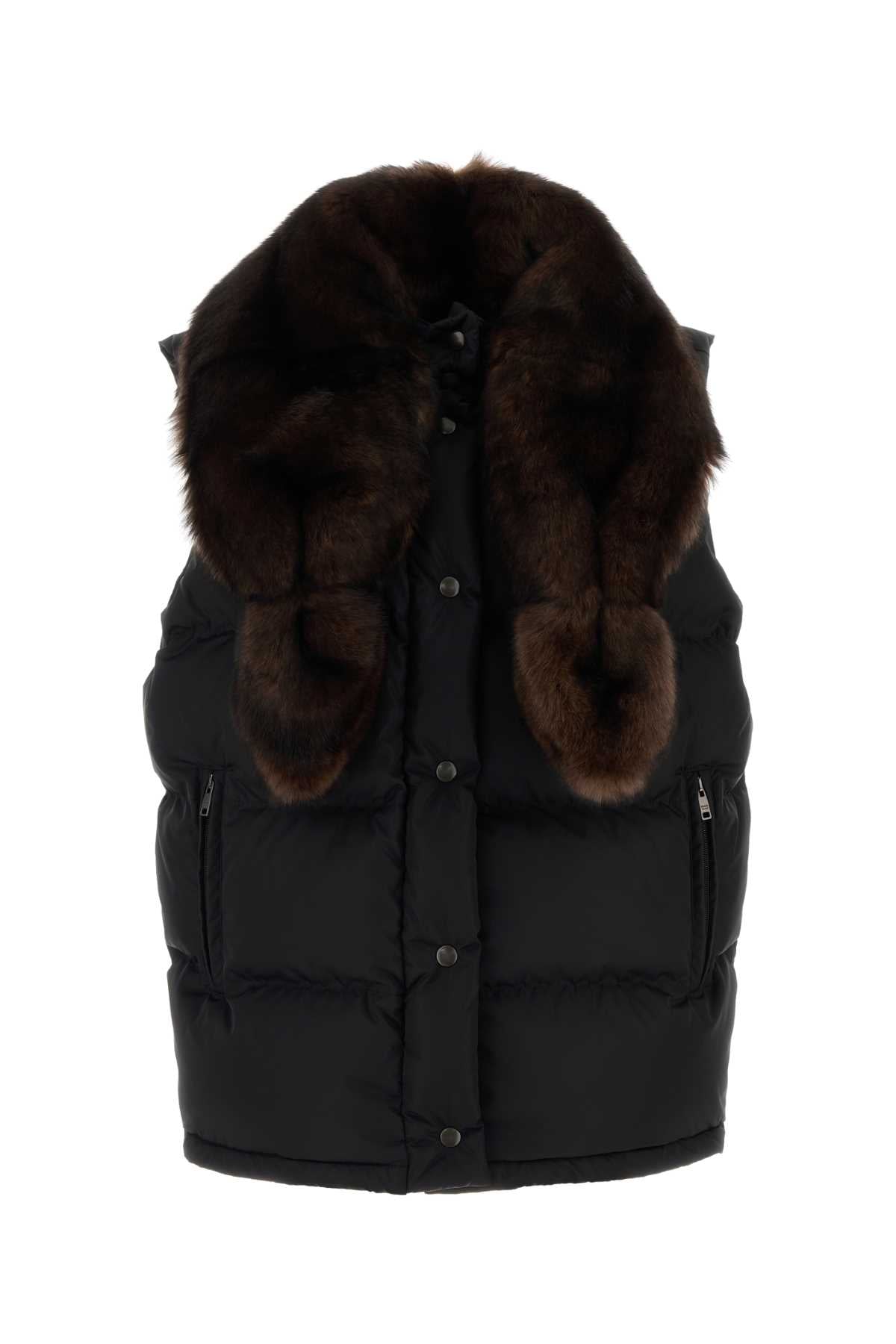 Prada Gilet Gilet — Black
