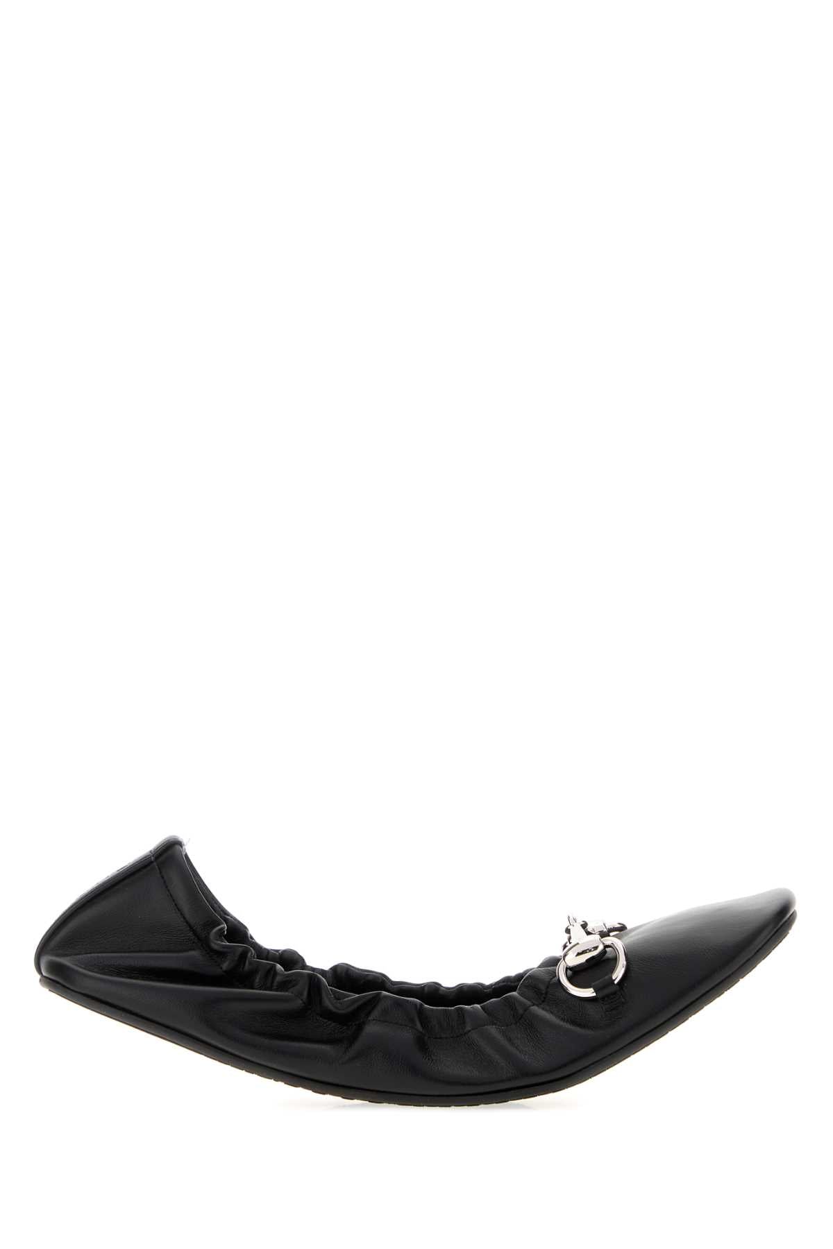 Gucci Prima Ballet Flat — Black