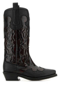 Ganni Shaft Boot — Black