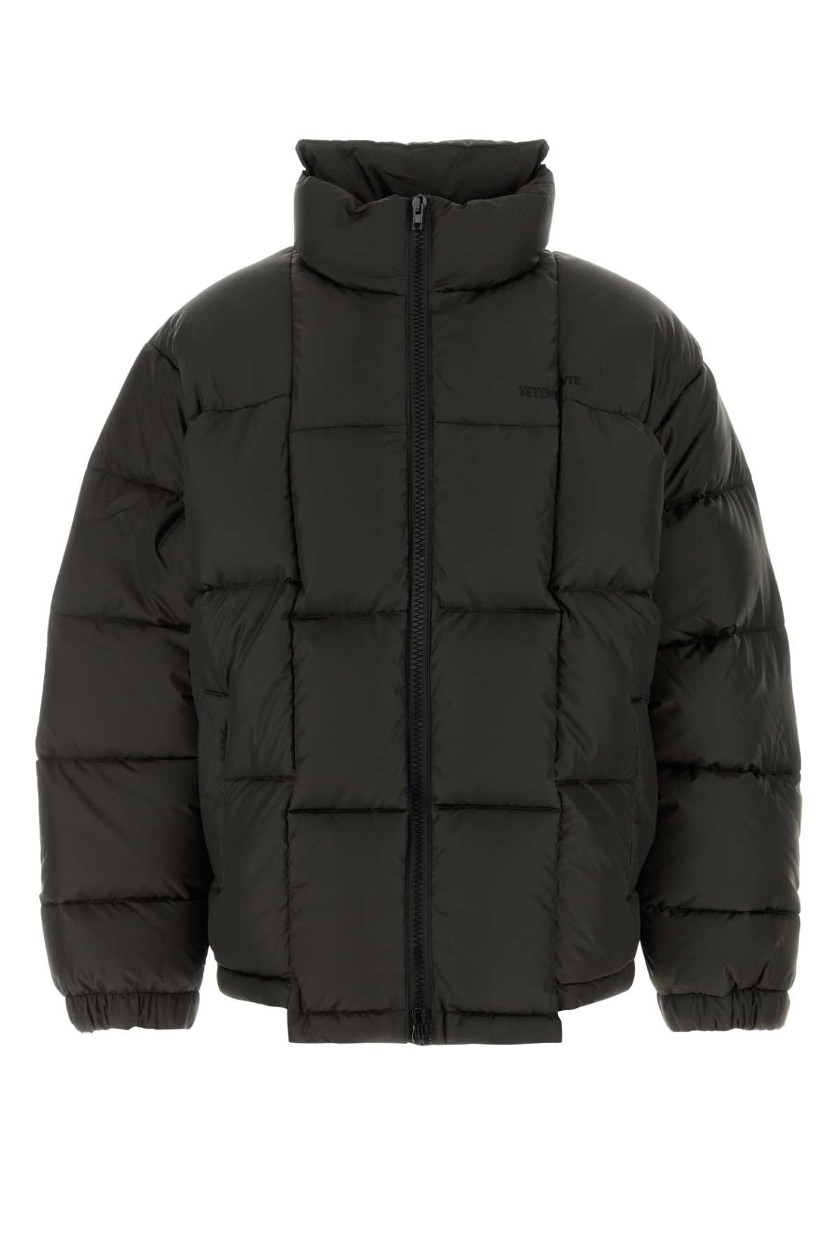 Vetements Puffer Down Jacket — Black