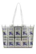 Burberry Embroidered PVC Tote Bag — Multicolor