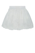 Fendi Kids Popeline Skirt — White