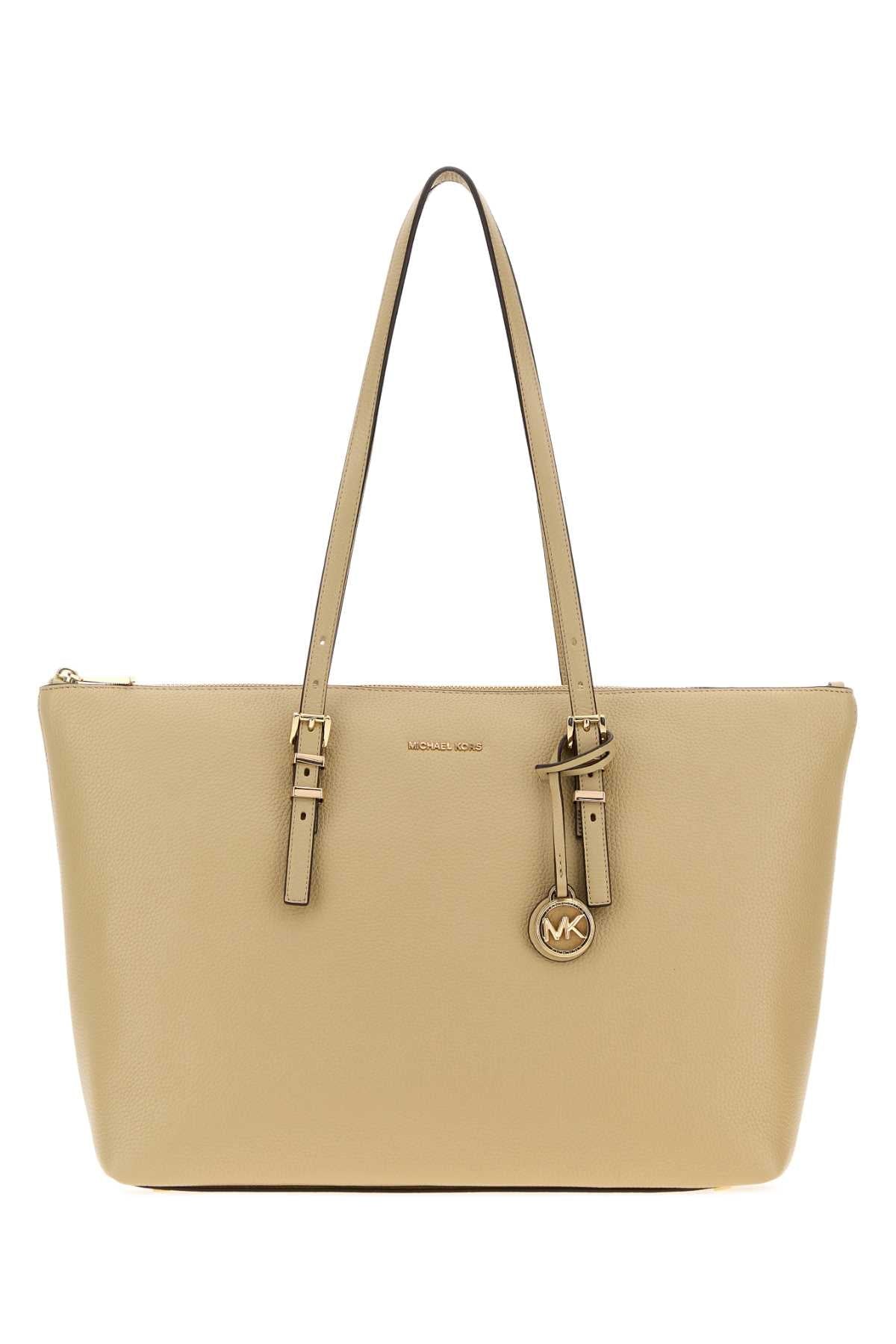 Michael By Michael Kors Tote Tote Bag — Beige