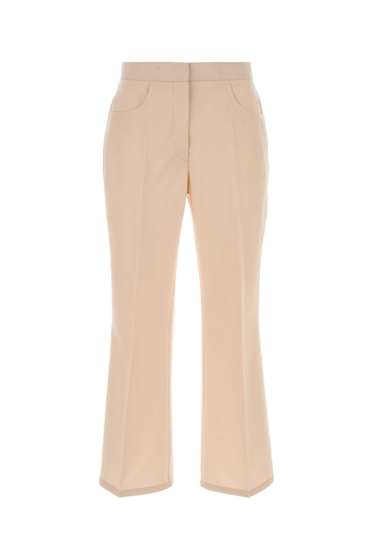 Jil Sander Wool Trousers — Pink