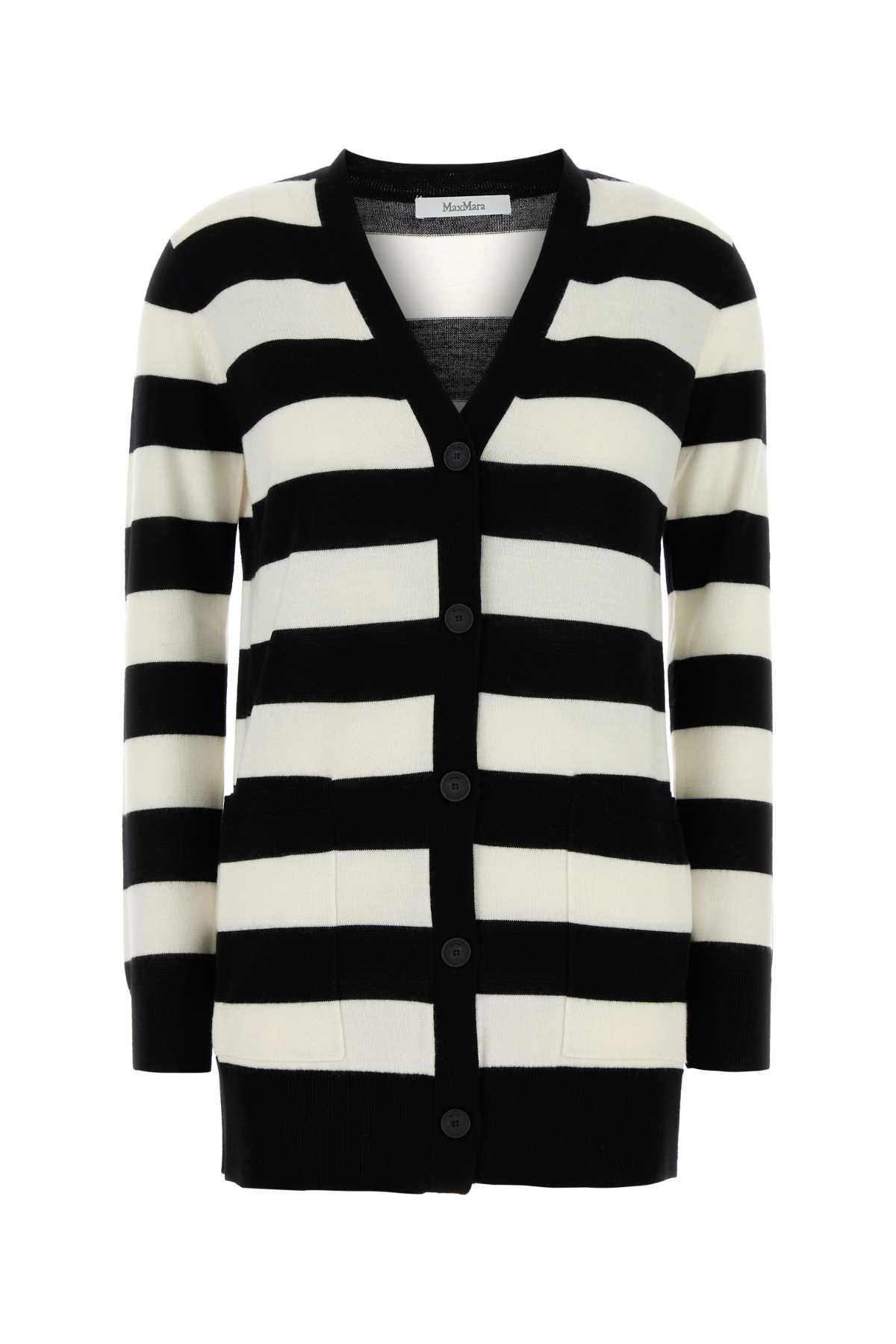 Max Mara Fiemme Cardigan — Black