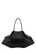 Alexander McQueen Manta Maxi Shoulder Bag — Black