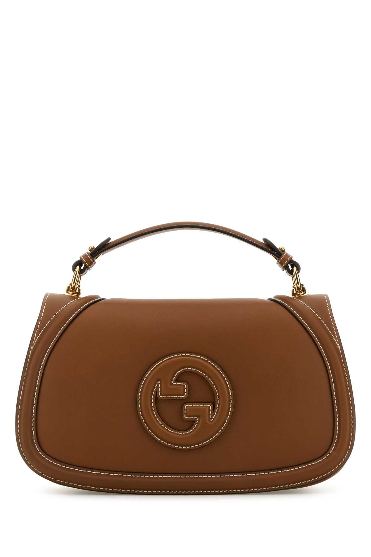 Gucci Blondie Shoulder Bag — Brown