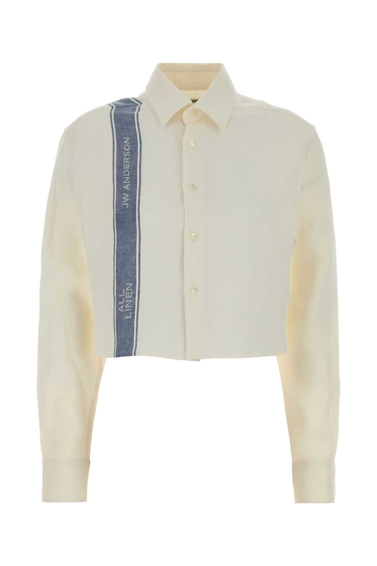 JW Anderson Shirt Shirt — Ivory
