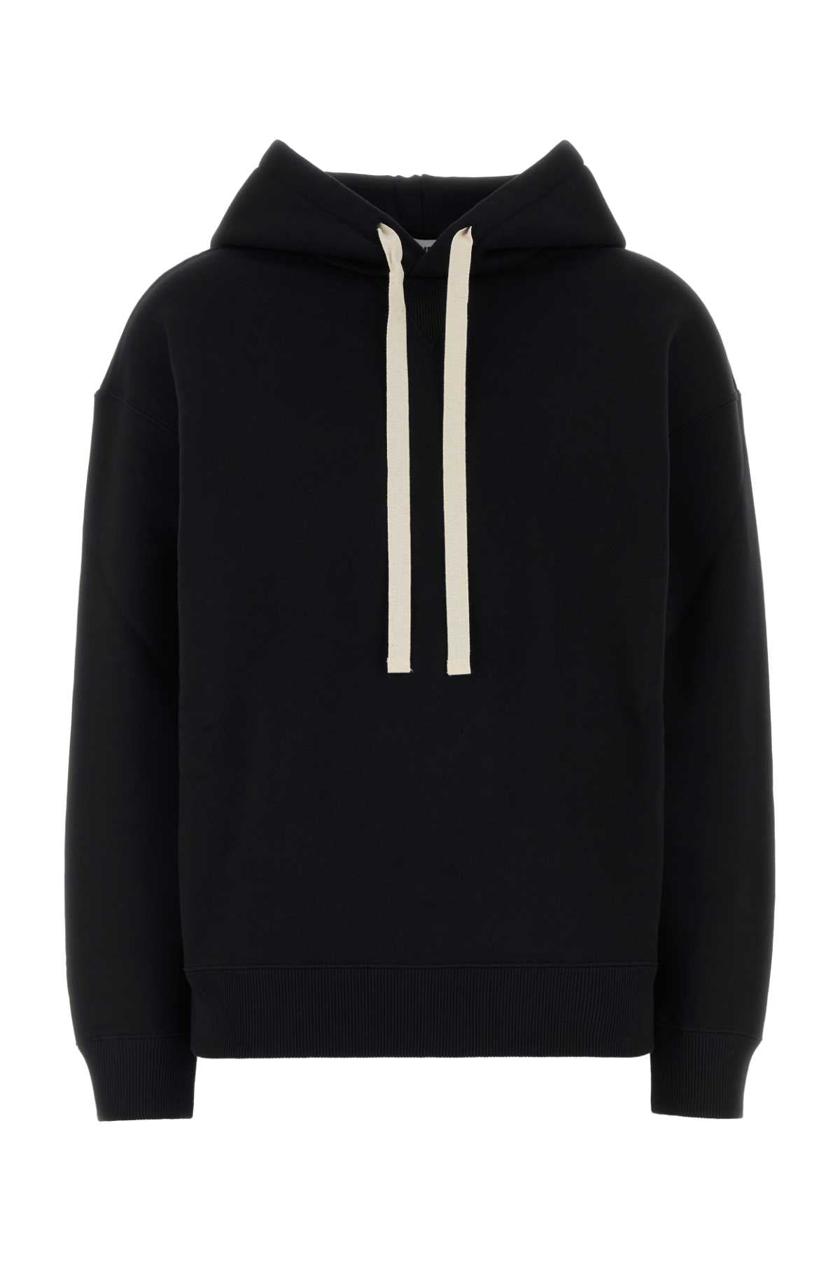Jil Sander Cotton Hoodie — Black