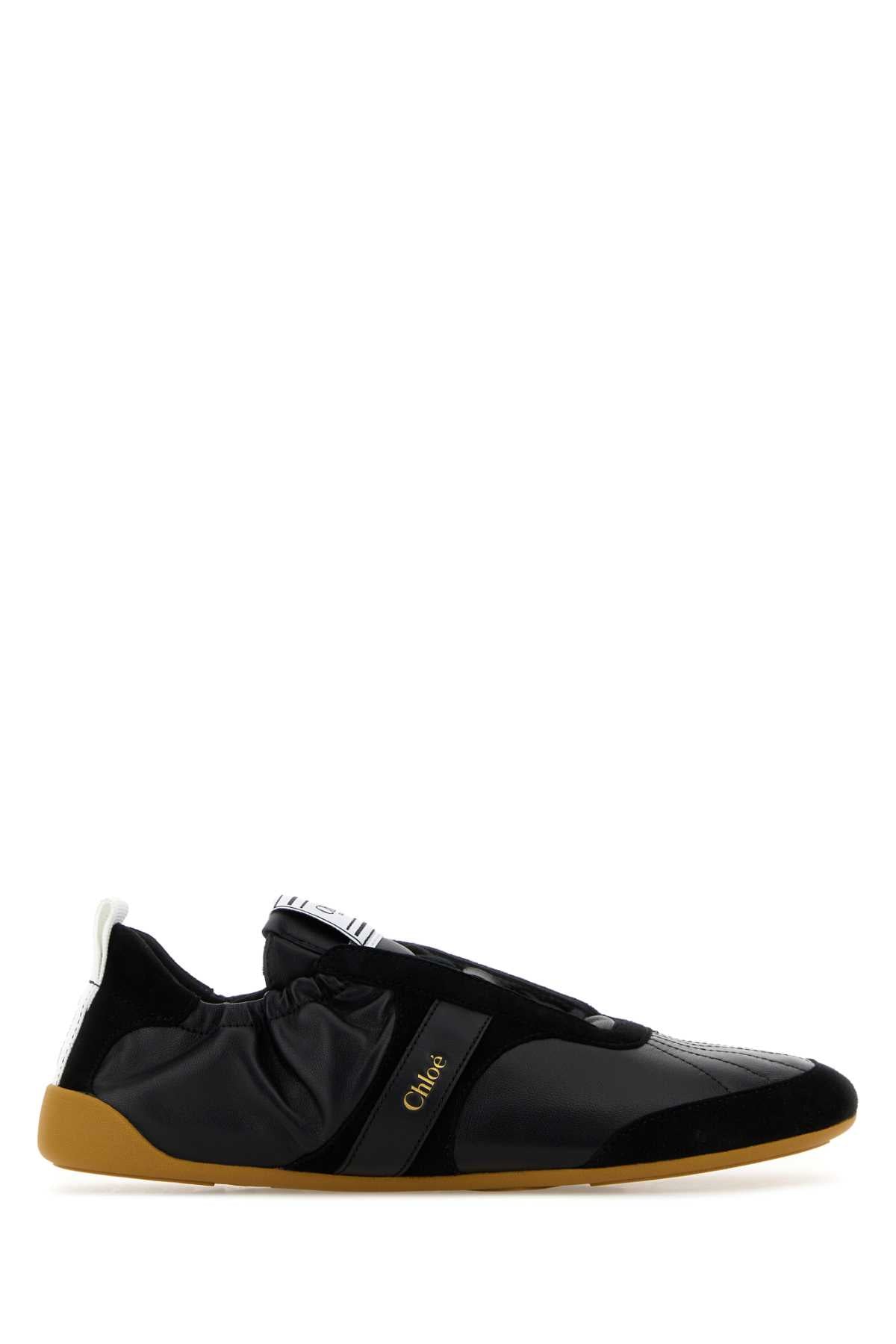 Chloé Kick Sneakers — Black