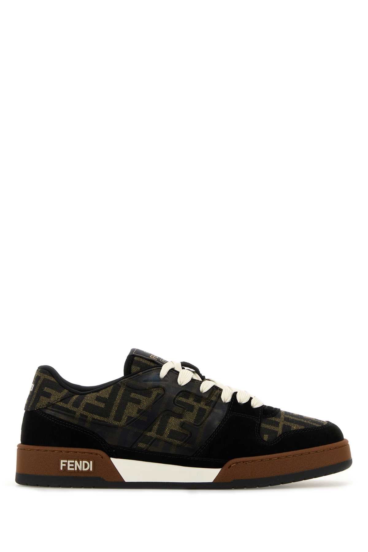Fendi Match Sneaker — Black