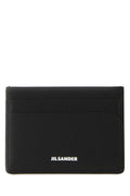 Jil Sander Curve Credit Card Case — Black