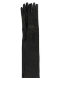 Prada Nappa Lamb Leather Gloves — Black