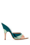 Gianvito Rossi Marea Heel Mule — Multicolor