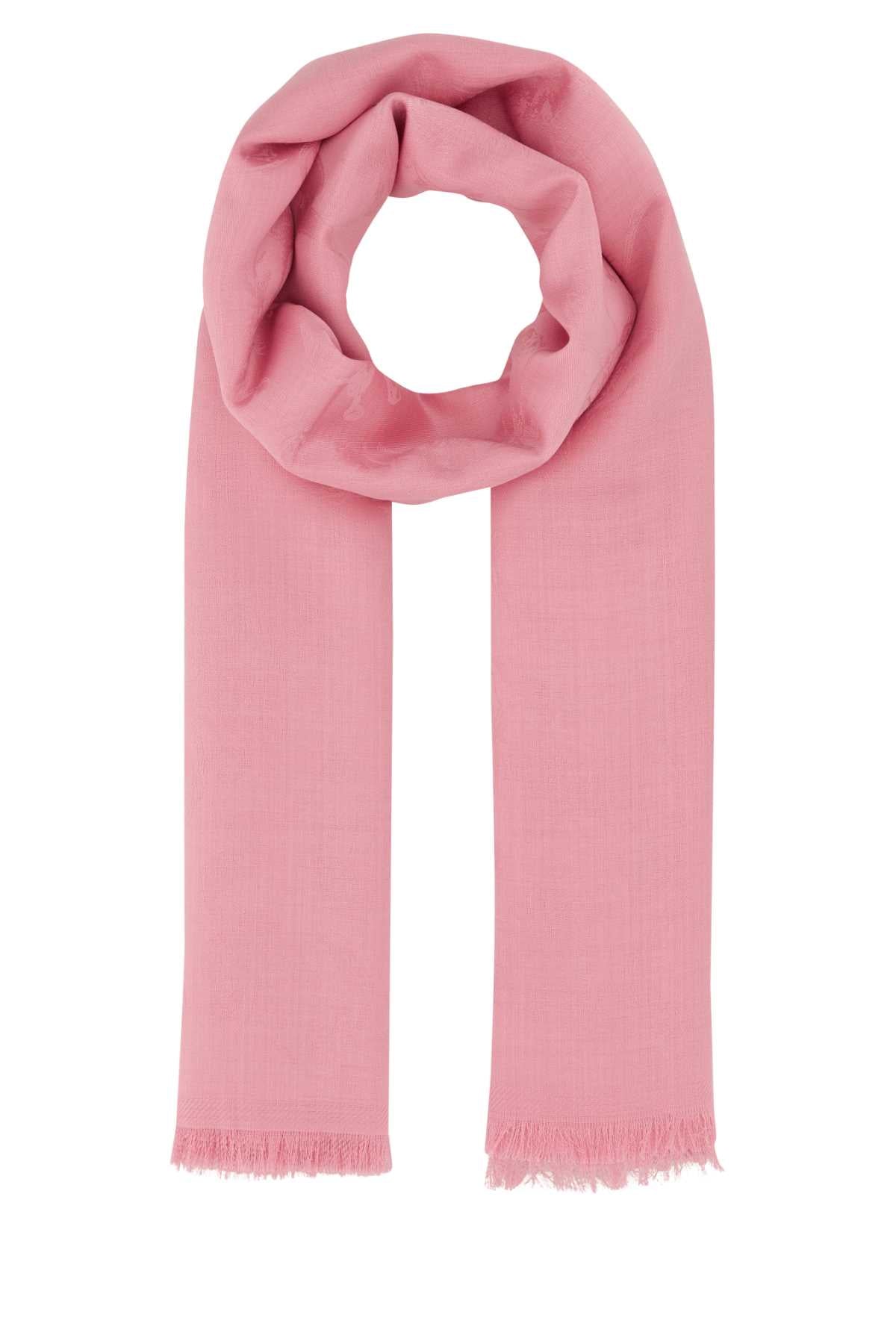 Alexander McQueen SL Sailor Tattoo Scarf — Pink