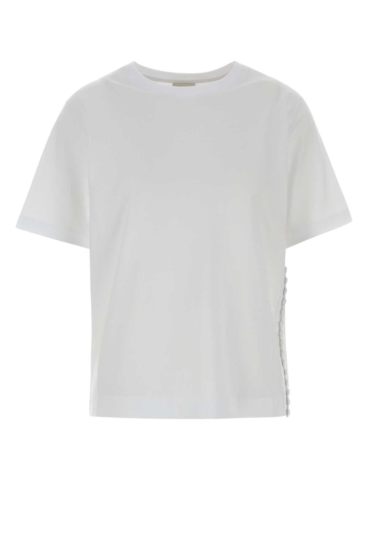 Dries Van Noten Cotton T-Shirt — White