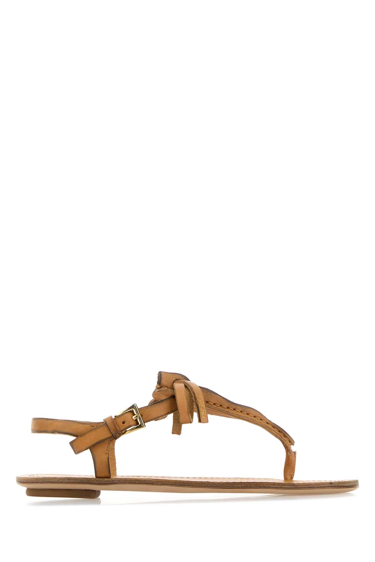 Prada Sandals — Beige